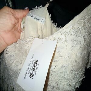 Sadie Rae white and green floral Maxi Dress